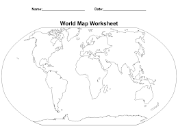 Use this to study the names of the country's major water bodies. World Map