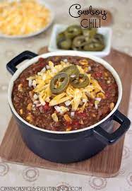 28 Chili And Soup Recipes Perfect For Fall Soup Recipes Cooking Recipes Cowboy Chili Recipe