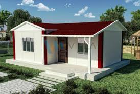 40 M Tek Katli Prefabrik Ev 40 M Tek Katli Prefabrik Ev Modern Evler Evler Ev Plani