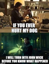 16 John Wick Memes Only True Dog Lovers Will Understand John Wick Meme Keanu Reeves John Wick Memes