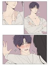 protagonist (love and deepspace), rafayel (love and deepspace), love and  deepspace, absurdres, highres, 1boy, 1girl, black hair, blush, collarbone,  crossed arms, hetero, lips, long hair, muscular, muscular male, open  clothes, open shirt,