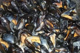 Recette De Moules Au Roquefort Vin Blanc Et Echalotes Recette Recette Moules Recette Moules