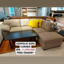 Sofa minimalis 1 dudukan (single). Leopolis Corner Sofa Informa Sofa Sudut Sectional Sofa Shopee Indonesia