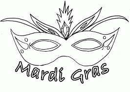 They are meant to be worn around the neck or face and come in various designs and colors, which can make it challenging to find the right one. Mardi Gras Mask Coloring Page Coloring Home