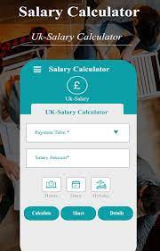 We have not deducted income tax while calculating net pay/ take home salary. Uk Salary Calculator For Android Apk Download