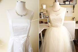 Diy Wedding Dress In The Making Dress Makeover Diy Prom Dress Diy Wedding Dress