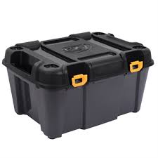 You need rolling storage bins that have smooth wheels and. Ezy Storage 120l Bunker Heavy Duty Storage Tub Bunnings Warehouse