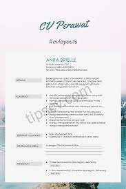 Download Contoh Cv Perawat Format Doc Pdf Perawat Template Perawatan Di Rumah