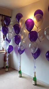 Purple Black And Gold Balloon Arch Birthday Balloons Purple Bridal Shower 50th Birthday Party Birthday Balloons