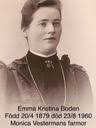 Emma Boden Family History & Historical Records
