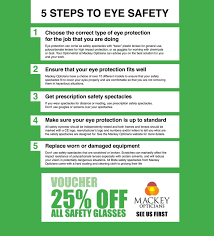Eye Safety Check List Eye Safety Optician Eye Care
