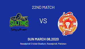 مُلتان سُلطانز) is a pakistani professional twenty20 franchise cricket team representing the city of multan in southern punjab in the pakistan. Psl 2020 Multan Sultans Vs Islamabad United Live Score Match 22