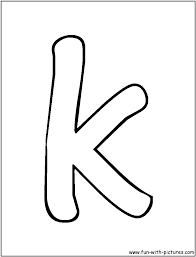 Simply do online coloring for words begin with letter k coloring page directly from your gadget, support for ipad, android tab or using our web feature. Bubble Letter K Coloring Page