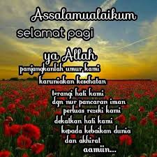 Ucapan selamat pagi islami sederhana dan bermakna. Facebook