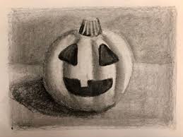 Charcoal Drawing Lesson Jack O Lanterns Art Teacher In La Drawing Lessons Charcoal Drawing Drawings