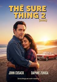 The Sure Thing 2 (2025) John Cusack, Daphne Zuniga, Anthony Edwards Walter  “Gib” Gibson (John Cusack) is a college freshman suffering through a major  dry spell — until his best friend sets