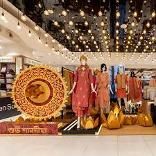 Durga Pooja Pandals at Shoppers Stop ...