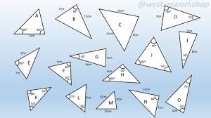 Congruent Triangles Matching Activity Geometry Lessons Geometry Worksheets Triangles Activities