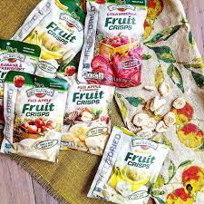 On The Go Snacks For Babies Brothers All Natural Freeze Dried Fruit Crisps