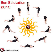 Sun Salutation Cheat Sheet Surya Namaskar Yoga Asanas Yoga Poses