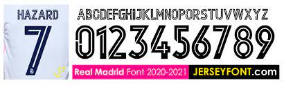 Posted by antar oktavianto on friday, june 14, 2019. Real Madrid Font 2020 2021
