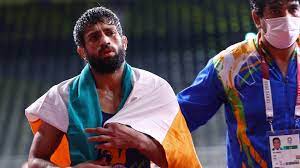India's ravi kumar dahiya won silver after losing against russian olympic committee's zavur uguev in men's 57kg freestyle wrestling event's final. Q254pvp10rtthm
