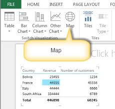 How To Work With Maps In Excel 2013 Step By Step Tutorial