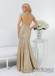 Sequin 2014 Tony Bowls Gown 114539