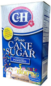 It is actually composed of two elements: Amazon Com C H Pure Cane Powdered Confectioners Sugar 1 Lb Grocery Gourmet Food