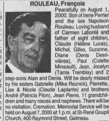 Obituary for Francois ROULEAU