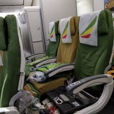 The tray table doesn't telescope making it a little awkward. Ethiopian Airlines Seat Reviews Skytrax