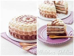 Gateau A Etages Aux 3 Chocolats Layer Cake Cuisine Addict Gateau 3 Chocolat Gateau Gateau A Etage