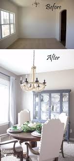 Tina's work notebook matches the room's neutral colors, and a branch from her backyard breathes some life into the space. Easy And Budget Friendly Dining Room Makeover Ideas Hative