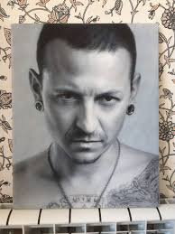 Chester bennington charles bennington linkin park chester slipknot beautiful voice darwin my heart is breaking pink floyd face art. Portrait Of Chester Bennington Drawing By Victoria Silina Saatchi Art
