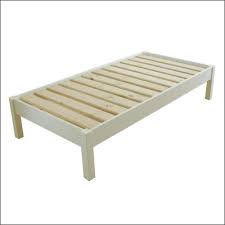 Product title 1pc king size bed gray fabric upholstered headboard. Basic Bed Without Headboard And Footboard The Room