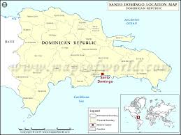 Dominicans are people of the dominican republic. Where Is Santo Domingo Location Of Santo Domingo In Dominican Republic Map