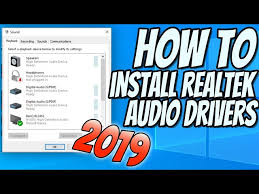 Here's how to download audio from youtube or an any other streaming video for offline listening. How To Install Realtek Hd Audio Drivers In Windows 10 2019 Tutorial Youtube