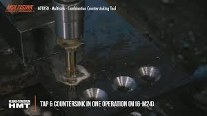 combination drill & countersink tool