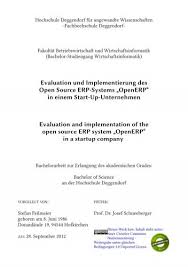 With open erp software, you can have coherent control over the functioning of segments. Evaluation Und Implementierung Des Open Source Erp Systems