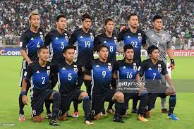 Japan Players Line Up For The Team Photos Prior To The Fifa World Cup Team Photos Fifa World Cup Fifa