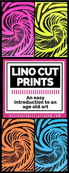 Lino Printmaking An Easy Introduction To Linocut Art The Kitchen Table Classroom Linocut Art Linocut High School Art Lessons