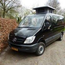 Mercedes Sprinter Met Eiken Interieur Kleine Camper Camper Busjes Kleine Campers Mercedes