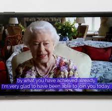 Queen Elizabeth Ii Makes Her First Official Zoom Call To Celebrate U K Caregivers Everything Zoomer