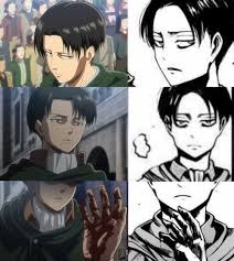 Snk 100 Focus Levi Anime Vs Levi Manga I also realized their fighting skills and mentality are similar. snk 100 focus levi anime vs levi manga