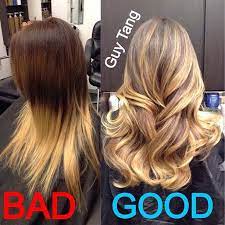 Though some may think ombré hair passé, the trend shows no signs of slowing down. 8 Bad Ombre Ideas Ombre Hair Hair Styles Hair Fails