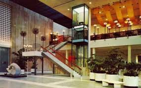 17 Jpg Terrace Restaurant Vintage Mall Glass Elevator