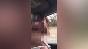 Topless mother dies after hanging out of window of moving car - NZ Herald