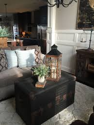 Antique Steamer Trunk I Used For A Coffee Table Steamer Trunk Coffee Table Antique Trunk Coffee Table Living Room Coffee Table