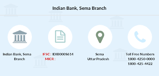 The ifsc code enables the electronic transfer of funds. Indian Bank Sema Ifsc Code Idib000s614