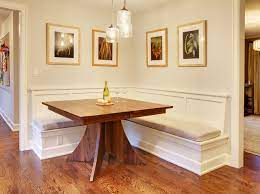 Kitchen storage pantry cabinet images. Mercer Island Dining Table W Built In Benches Traditional Kitchen Seattle By Claddagh Construction Inc Houzz Uk